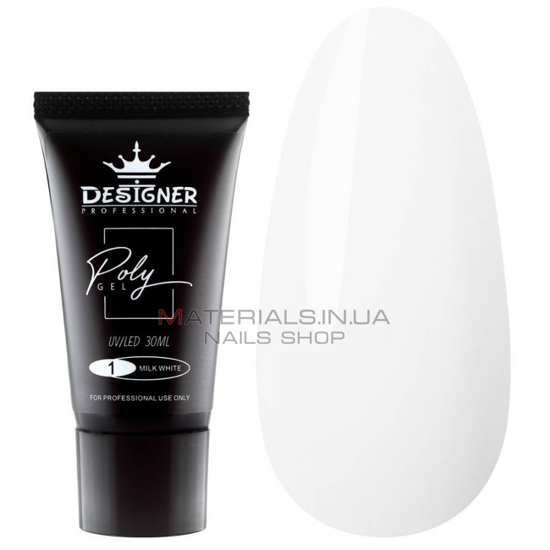 Полігель Designer Professional, 30мл. №001 Полігель Designer Professional, 30мл. №001