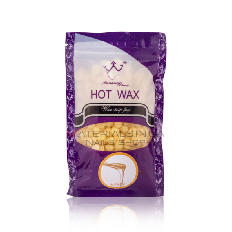 Віск для депіляції у гранулах Konsung Beauty Honey, 1000 г