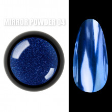 Mirror powder Дзеркальне втирання для дизайну нігтів №04