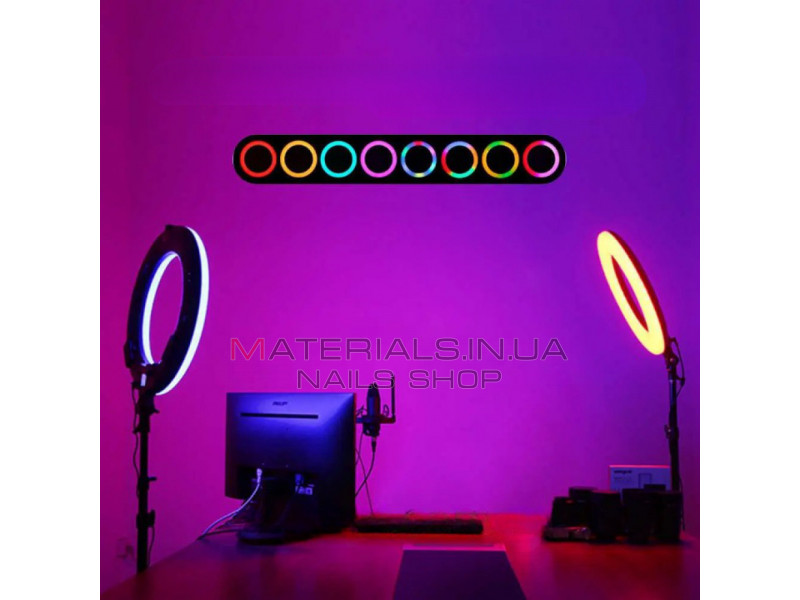 Лампа Кольцевая RGB LED (56 cm) NNNN