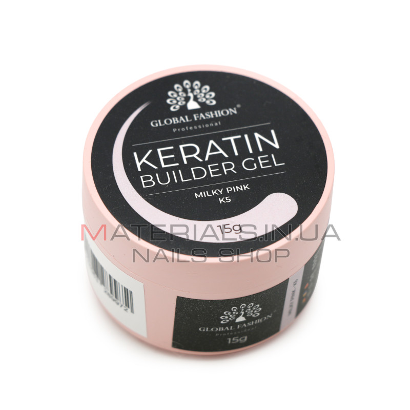 KERATIN BUILDER GEL, Global Fashion, 15 g, K5