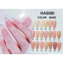 Каучуковая база для гель-лака Habibi Rubber Base №001-020, 10 мл