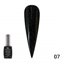Топ із гліттером Galaxy Top Coat 07, 12 мл