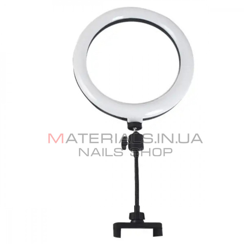 Кільцева LED-лампа LJJ-26, 26 см, 10″, 96 світлодіодів, USB 5 В