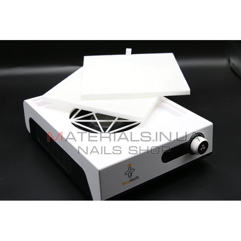 Витяжка манікюрна (пилосос) Bee Nails, 150W, ZS-807, white