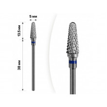 Твердосплавна фреза для зняття гель-лаку mART M-92 Кукурудза Blue 5*13,5