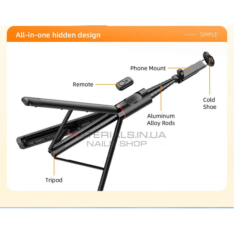 Monopod Tripod (1.83m) — C10