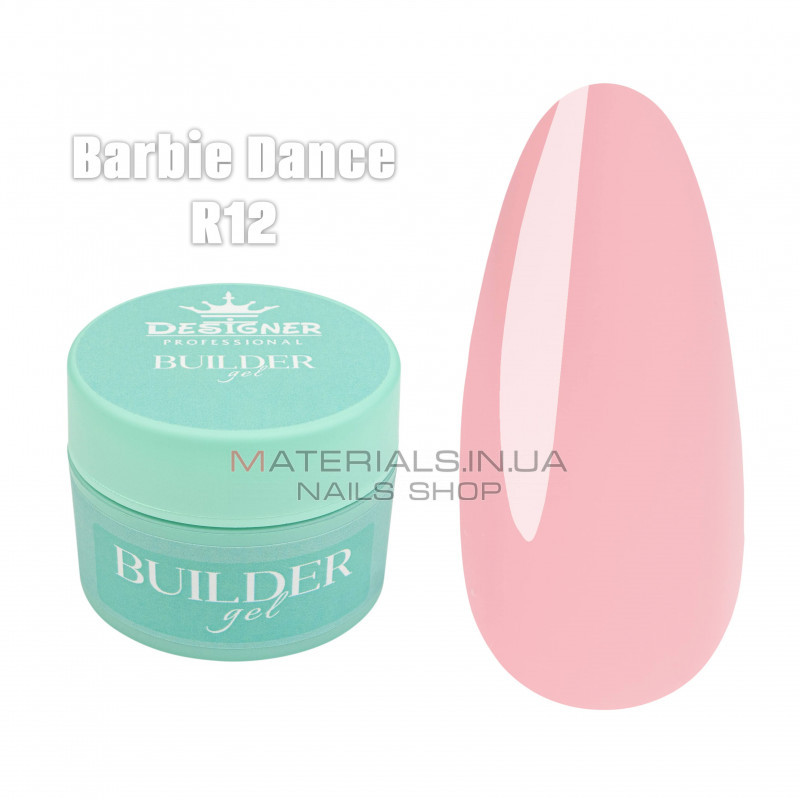 Builder Gel 15 мл., Дизайнер (Моделирующий гель) R12 Barbie Dance Builder Gel 15 мл., Дизайнер (Моделирующий гель) R12 Barbie Dance