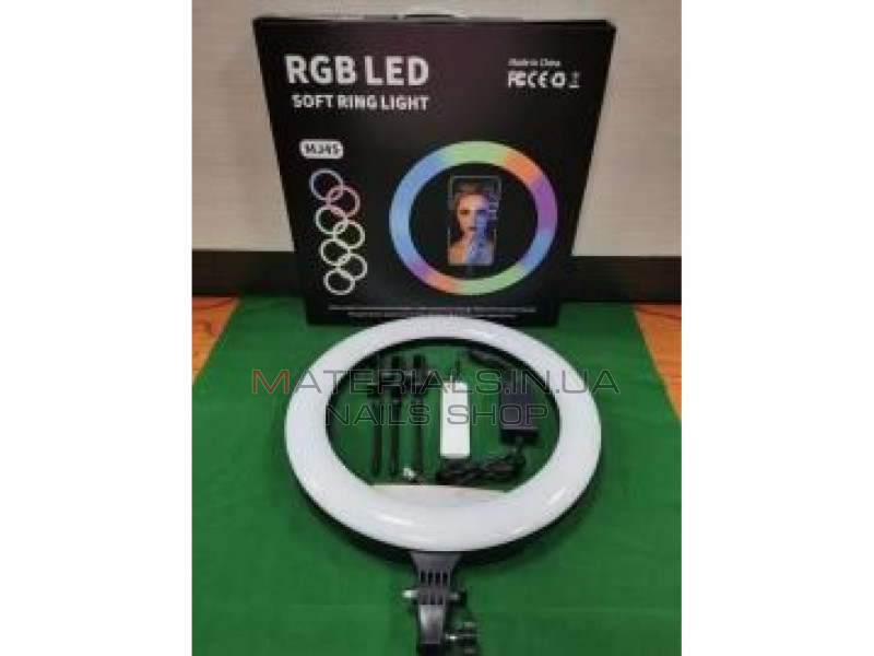 Лампа Кольцевая RGB LED (45 cm) MJ-45