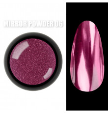 Mirror powder Дзеркальне втирання для дизайну нігтів №06