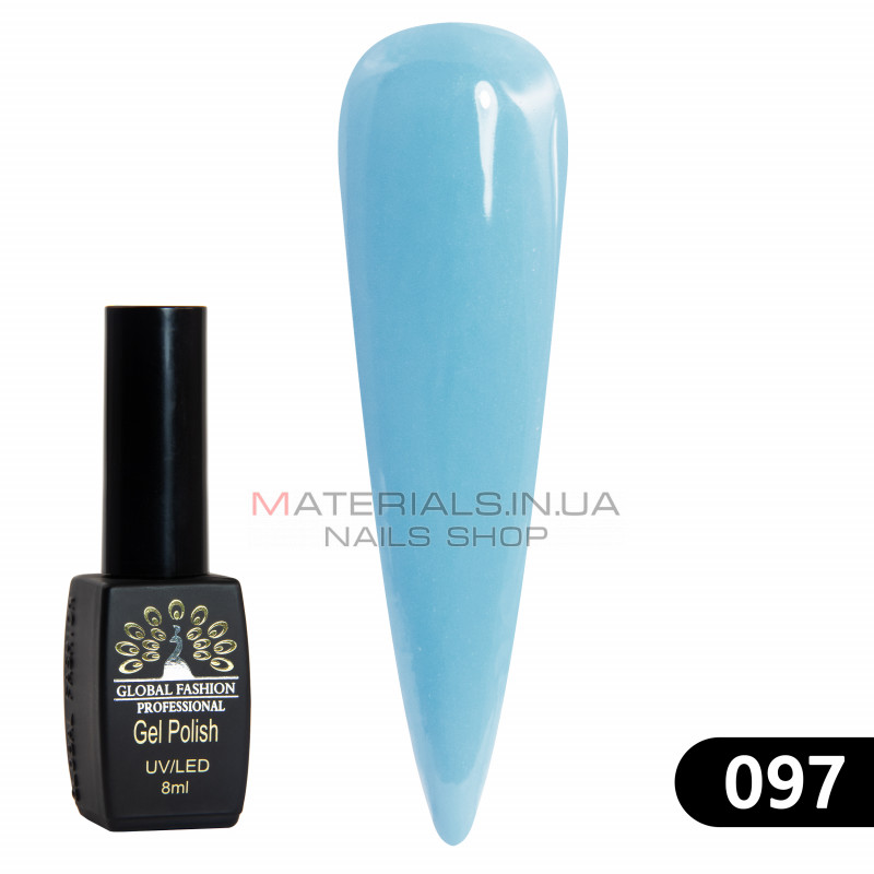 Гель лак BLACK ELITE 097, Global Fashion 8 мл