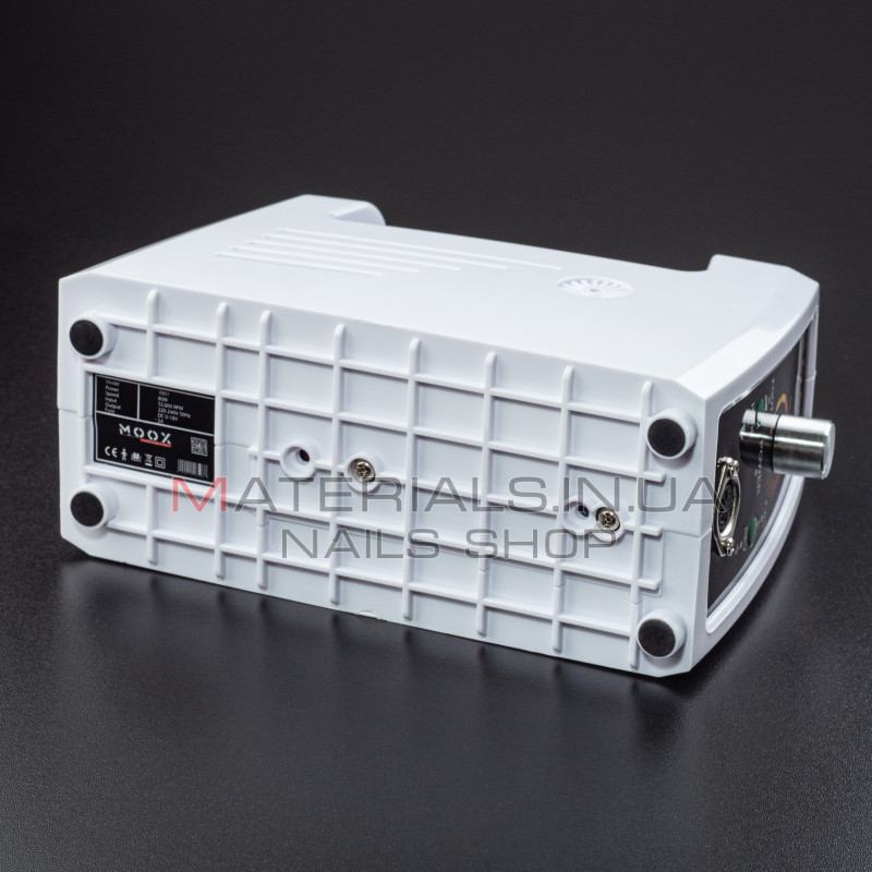 Фрезер Мокс X801 (Білий) на 55 000 об/хв. та 80W. для манікюру та педикюру