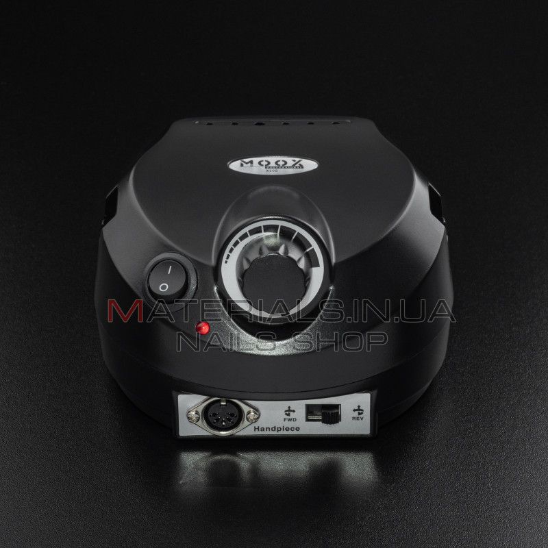 Фрезер Мокс X500 (Чорний) на 45 000 об/хв. та 65W. для манікюру та педикюру