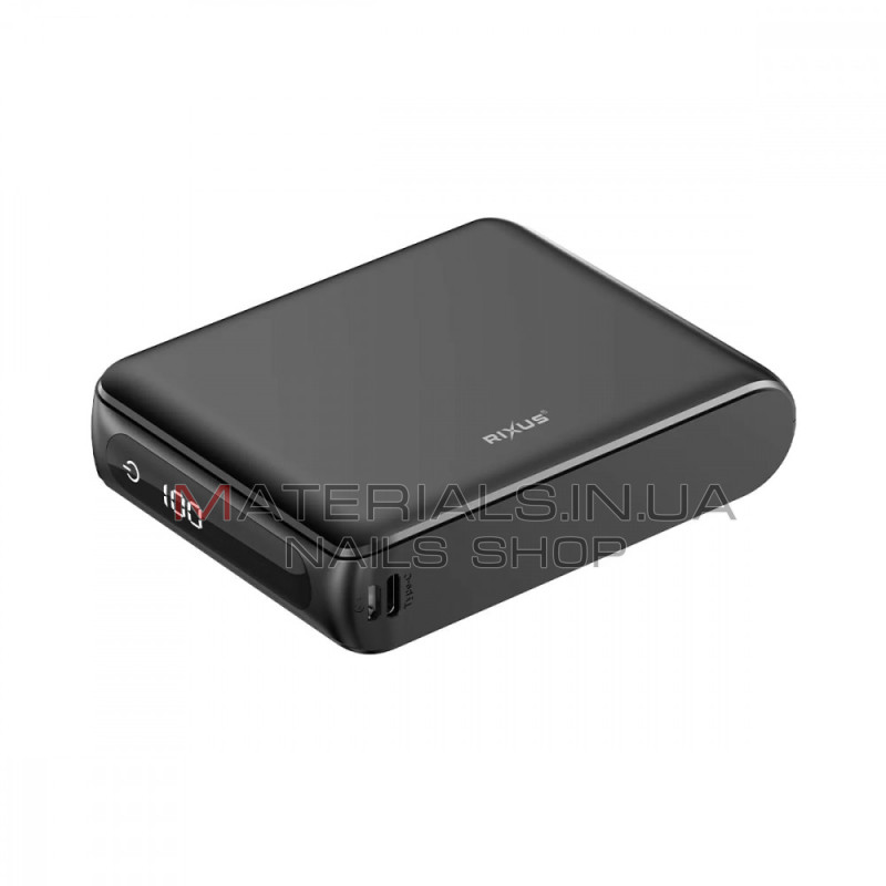 Power Bank Rixus RXPB25, 20000 мА·год, цифровий дисплей