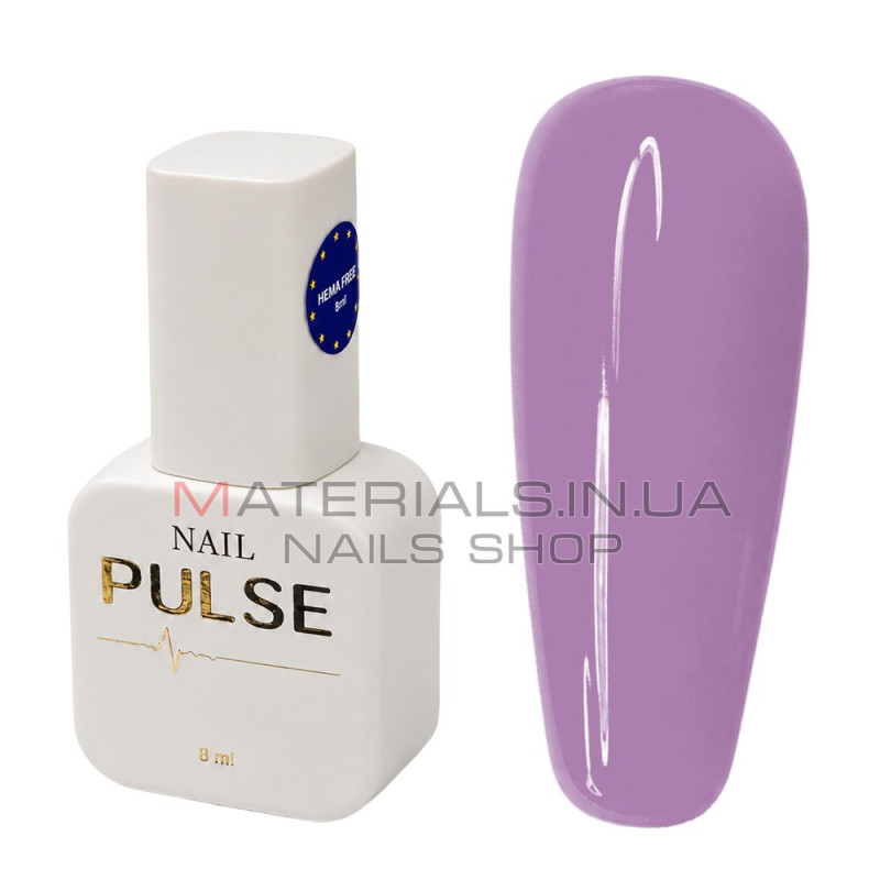 Гель-лак NAIL PULSE Gel Polish №33, 8 мл пурпурово-рожевий