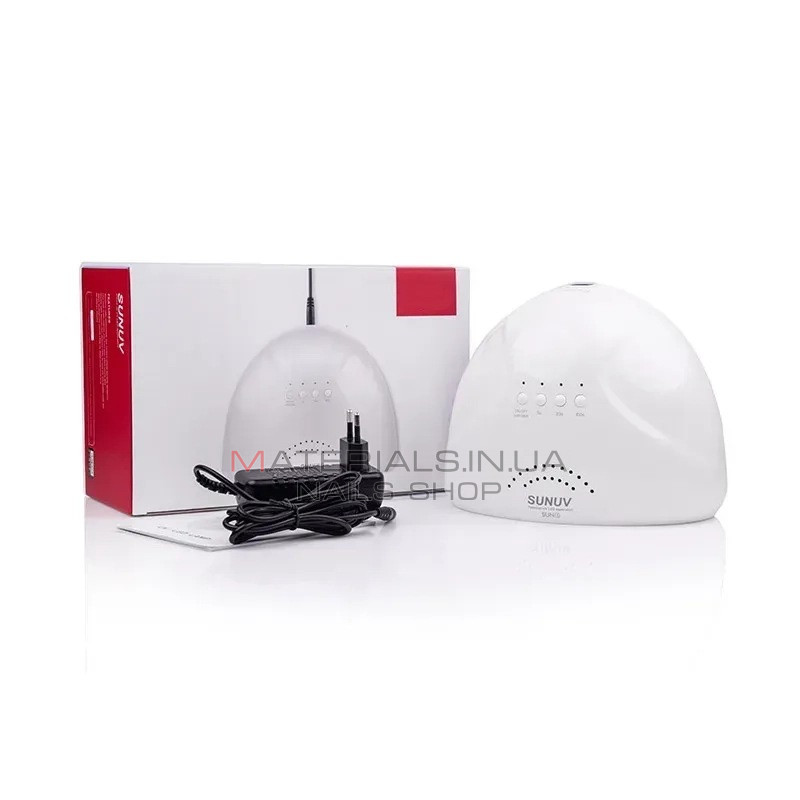 LED UV Лампа SUN1 48W White для манікюру (Оригінал) LED UV Лампа SUN1 48W White для манікюру (Оригінал)