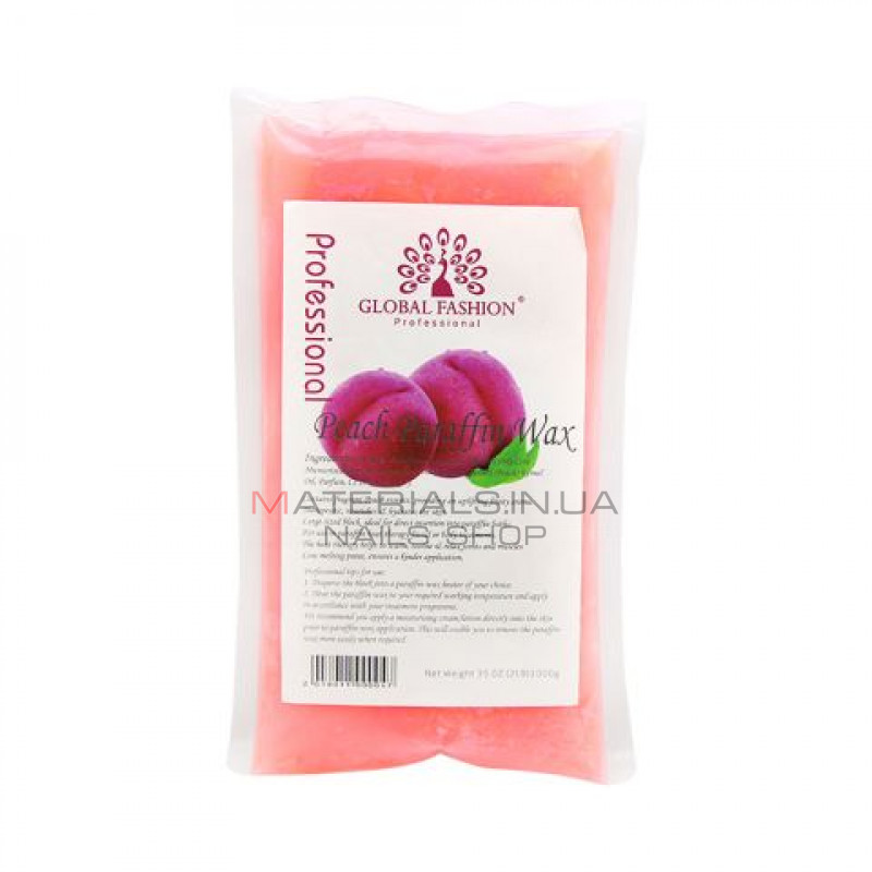 Парафин косметический ароматизированный Global Fashion 450г - Peach