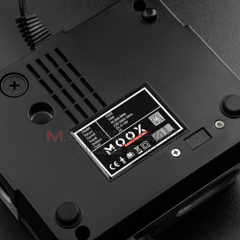 Фрезер Мокс X503 (Білий) на 45 000 об/хв. та 70W. для манікюру та педикюру