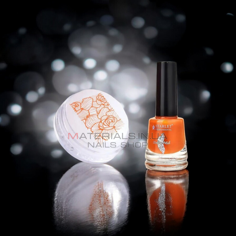 Лак для стемпинга Starlet, №12, 7мл. Лак для стемпинга Starlet, №12, 7мл.
