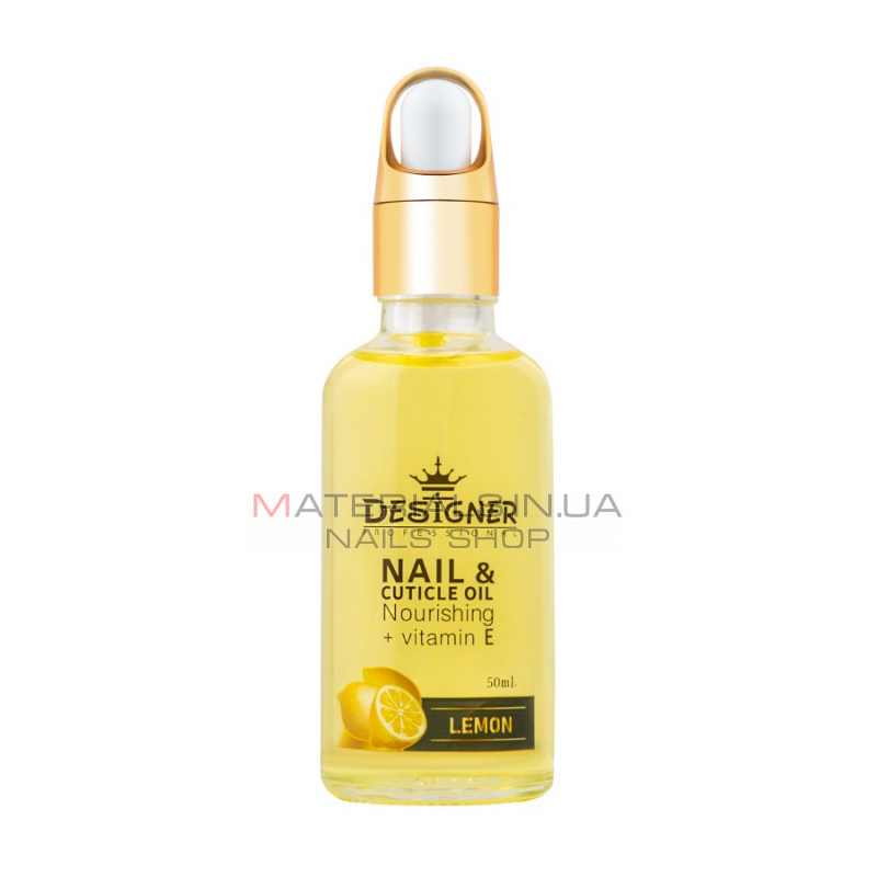 Масло для кутикулы 50 мл. (Лимон №6) - Nail&Cuticle oil от Дизайнер Масло для кутикулы 50 мл. (Лимон №6) - Nail&Cuticle oil от Дизайнер