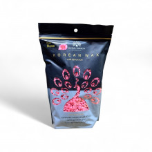 Гарячий плівковий віск Global Fashion Korean Wax, Троянда, 500 г