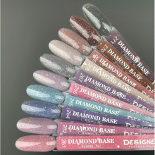 Базовое покрытие Diamond Base 267 Дизайнер (9 мл.) - с легким светоотражающим эффектом