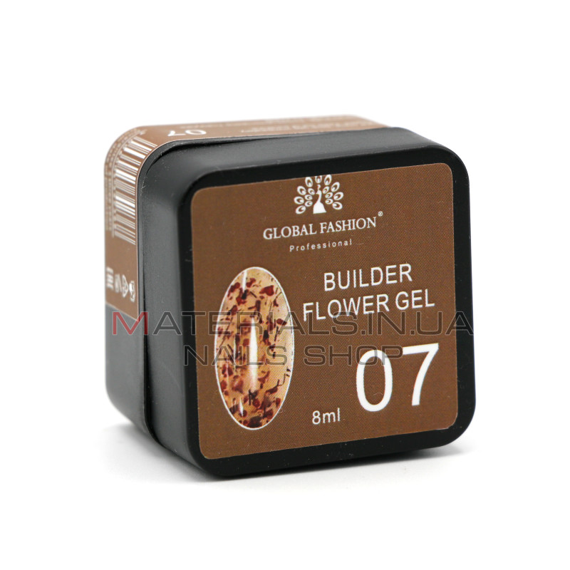 Гель для моделирования ногтей Flower Builder Gel, 8 г 07
