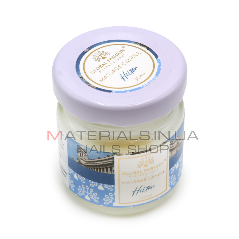 Масажна свічка Global Fashion, 30 ml, Hilton