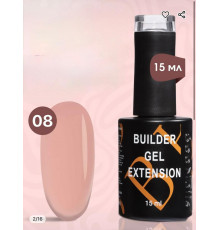 Гель для наращивания Builder Gel Extension Bee Nails 15 мл, 08