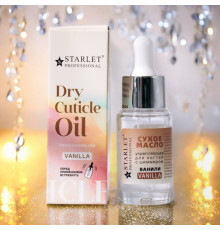 Сухе масло для кутикули Starlet Professional – Ваніль, 20мл