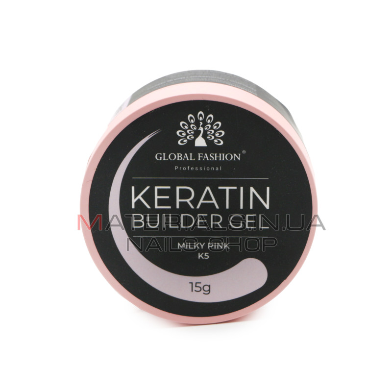 KERATIN BUILDER GEL, Global Fashion, 15 g, K5