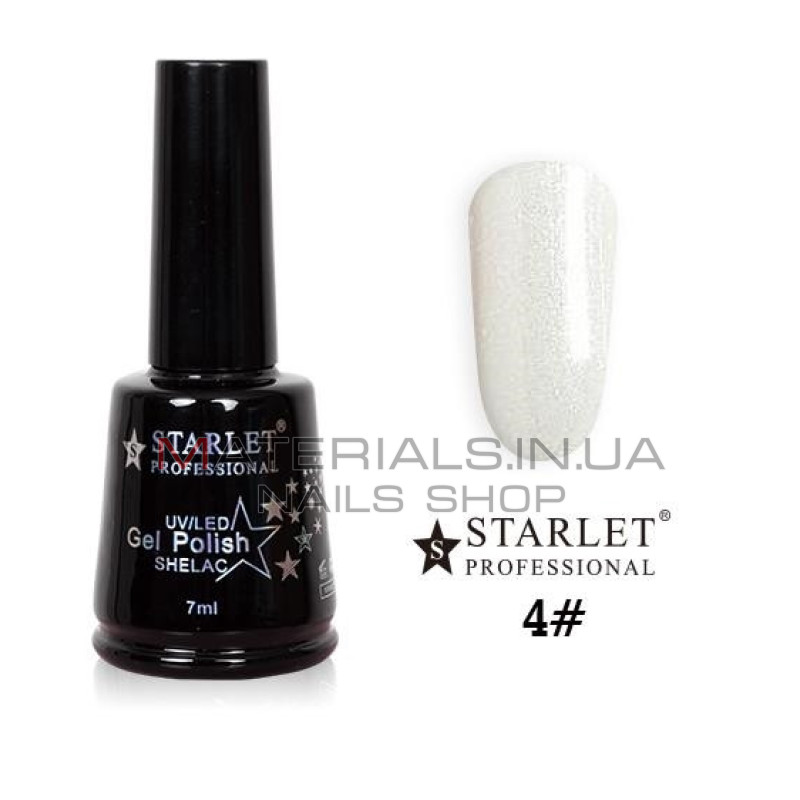 Гель-лак Starlet Professional №04, "Жемчужная пыль"