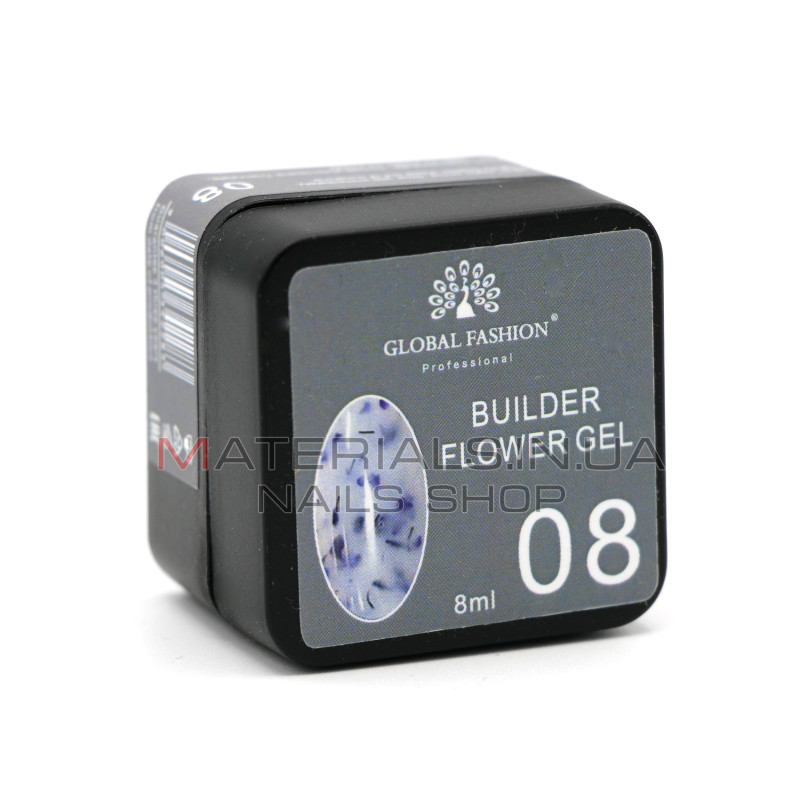 Гель для моделирования ногтей Flower Builder Gel, 8 г 08