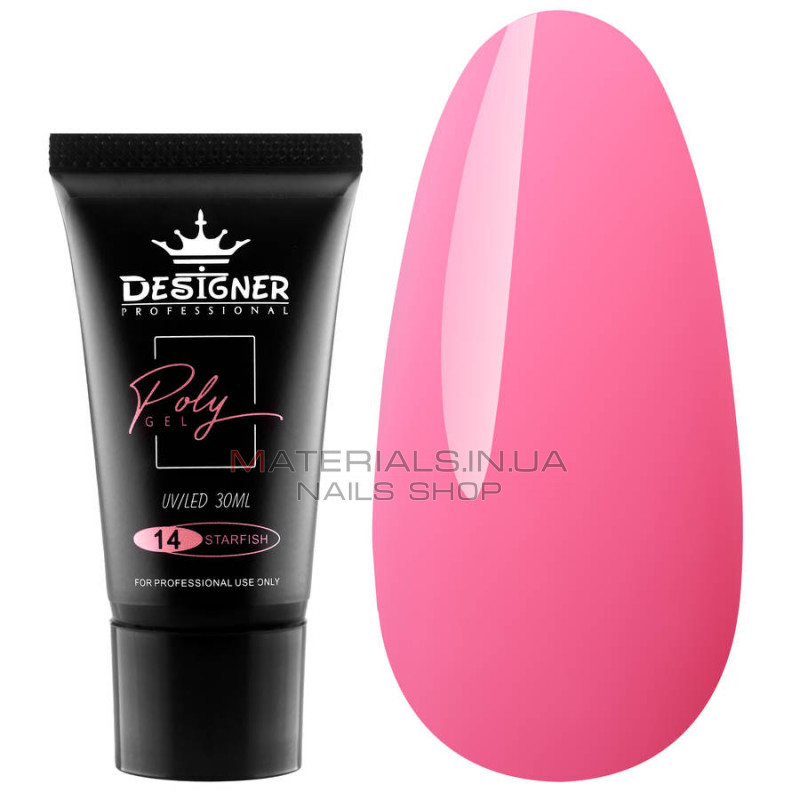 Полігель Designer Professional, 30мл. №014 Полігель Designer Professional, 30мл. №014