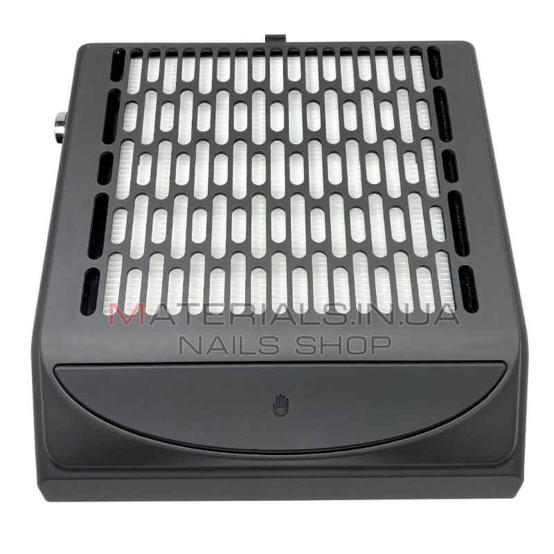 Витяжка для манікюру BQ 858-10 100W потужна професійна витяжка манікюрна, Чорна
