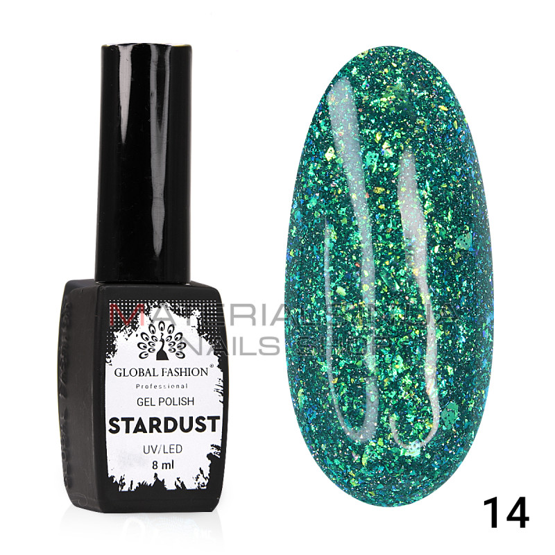 Гель лак Stardust 8 мл 14