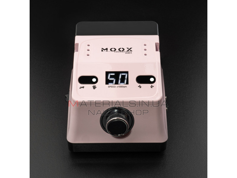 Фрезер Мокс X401 (Розовый) на 50 000 об./мин. и 70W. для маникюра и педикюра