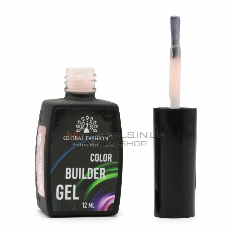 Кольоровий гель для нігтів Color Builder Gel 12 мл, 07 Кольоровий гель для нігтів Color Builder Gel 12 мл, 07