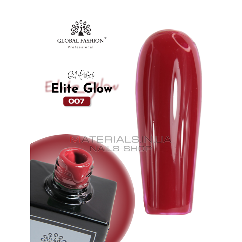 Гель лак Global Fashion, Gel polish 15 ml, 07 Гель лак Global Fashion, Gel polish 15 ml, 07