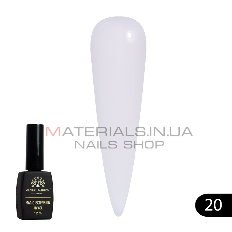 Гель Global Fashion Magic-Extension 12 мл, 20