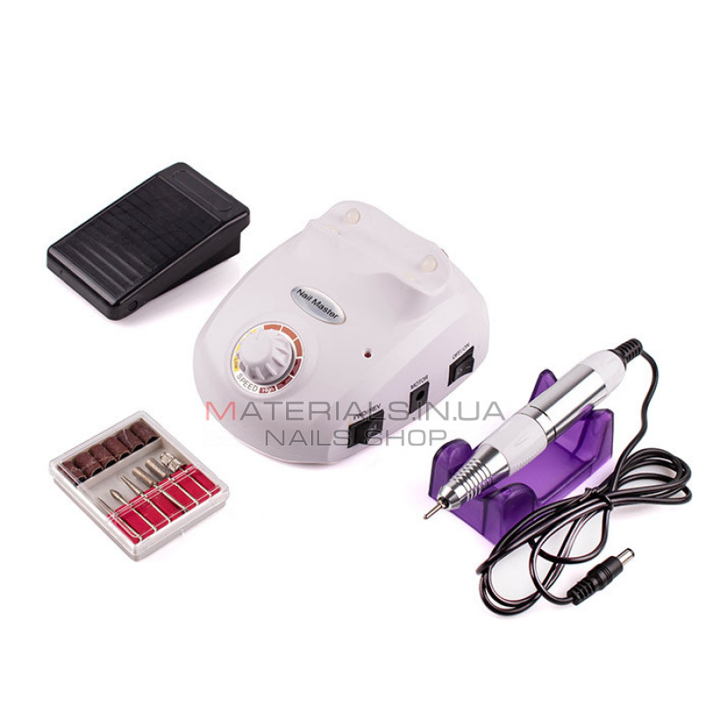Фрезер для маникюра Nail Drill ZS-603 PRO (DM-208) White, 45 Ватт, 35000 об/мин Фрезер для маникюра Nail Drill ZS-603 PRO (DM-208) White, 45 Ватт, 35000 об/мин
