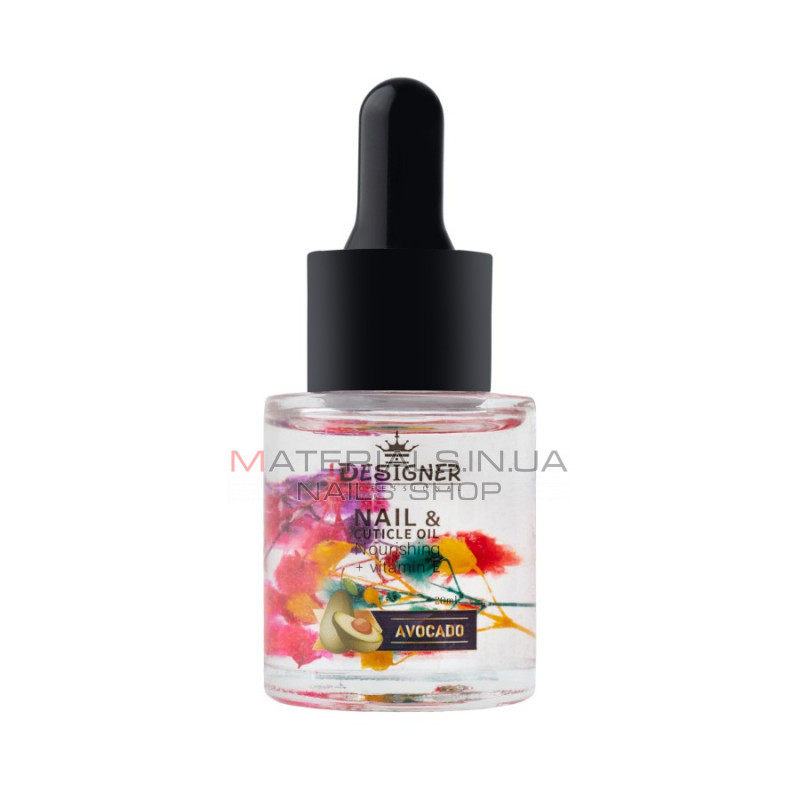 Масло для кутикулы 20 мл. (Авокадо №11) - Nail&Cuticle oil от Дизайнер Масло для кутикулы 20 мл. (Авокадо №11) - Nail&Cuticle oil от Дизайнер