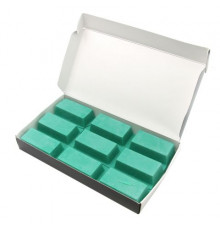 Плівковий віск для депіляції 500 г зелений, Global Fashion, Azuline Wax Block