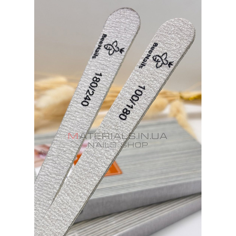 Упаковка пилок Bee Nails крапля (50шт) 100/180