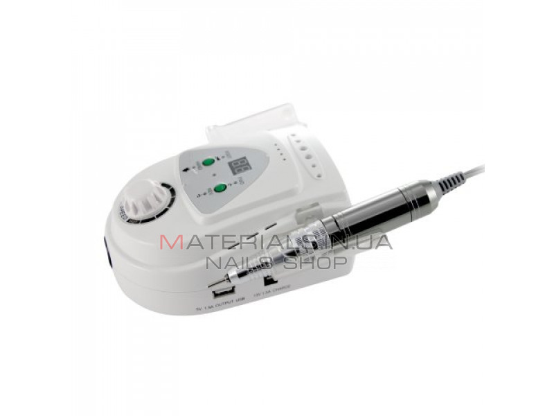 Фрезер з акумулятором Nail Drill ZS-219 White 35000 об., 45 Вт