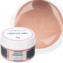 Гель Lilly Beaute Nude Pink 3 15 г, бежево-персиковый