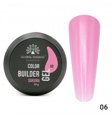 Гель для моделювання нігтів 50 г, Color Builder Gel 06- Sakura