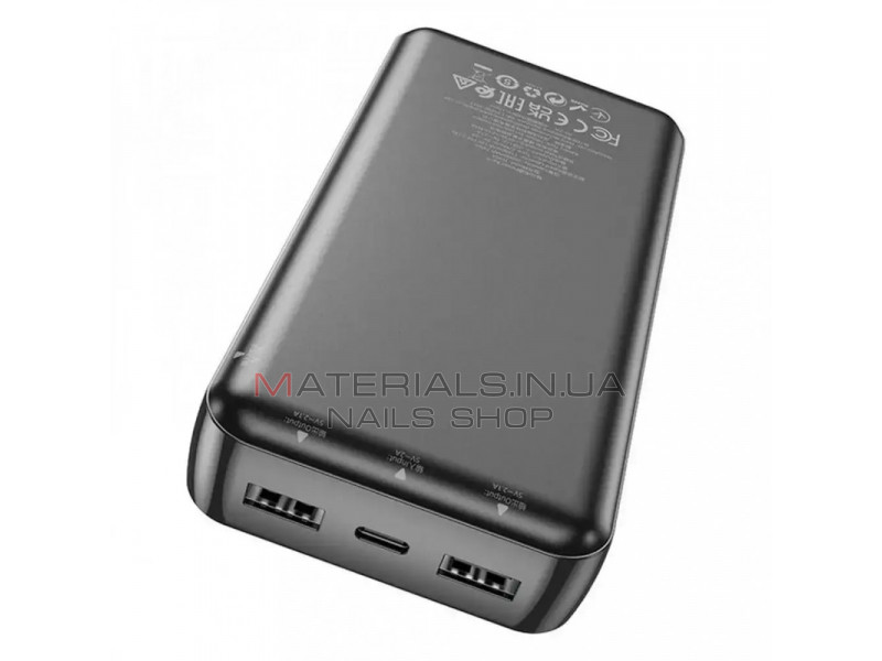 Power Bank 20000 mAh — Hoco J100A — Black