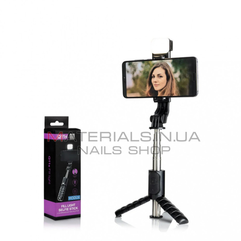 Монопод Tripod Q11S, Bluetooth-кнопка, 0,76 м