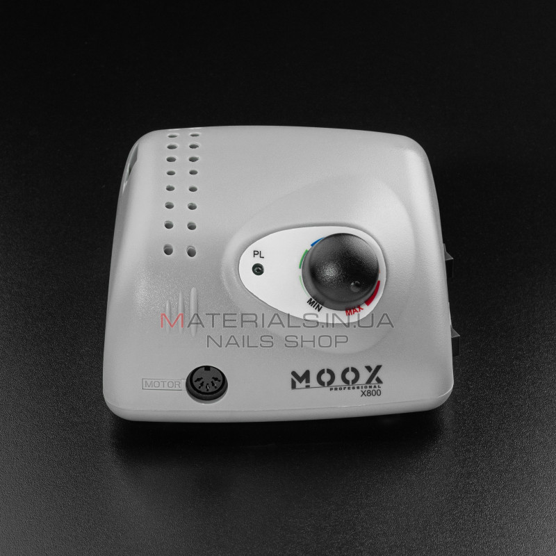 Фрезер Мокс X800 (Сірий) на 50 000 об/хв. та 70W. для манікюру та педикюру